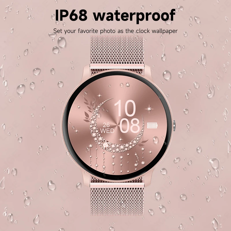 Умные часы LIGE с функцией Blu – обзор и цена Smartwatch Custom