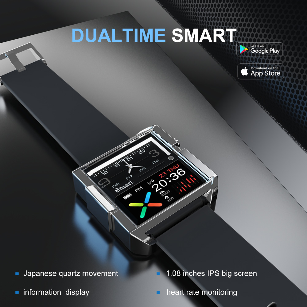 Смарт-часы T9 гибридные водоне – обзор и цена Smartwatch Custom