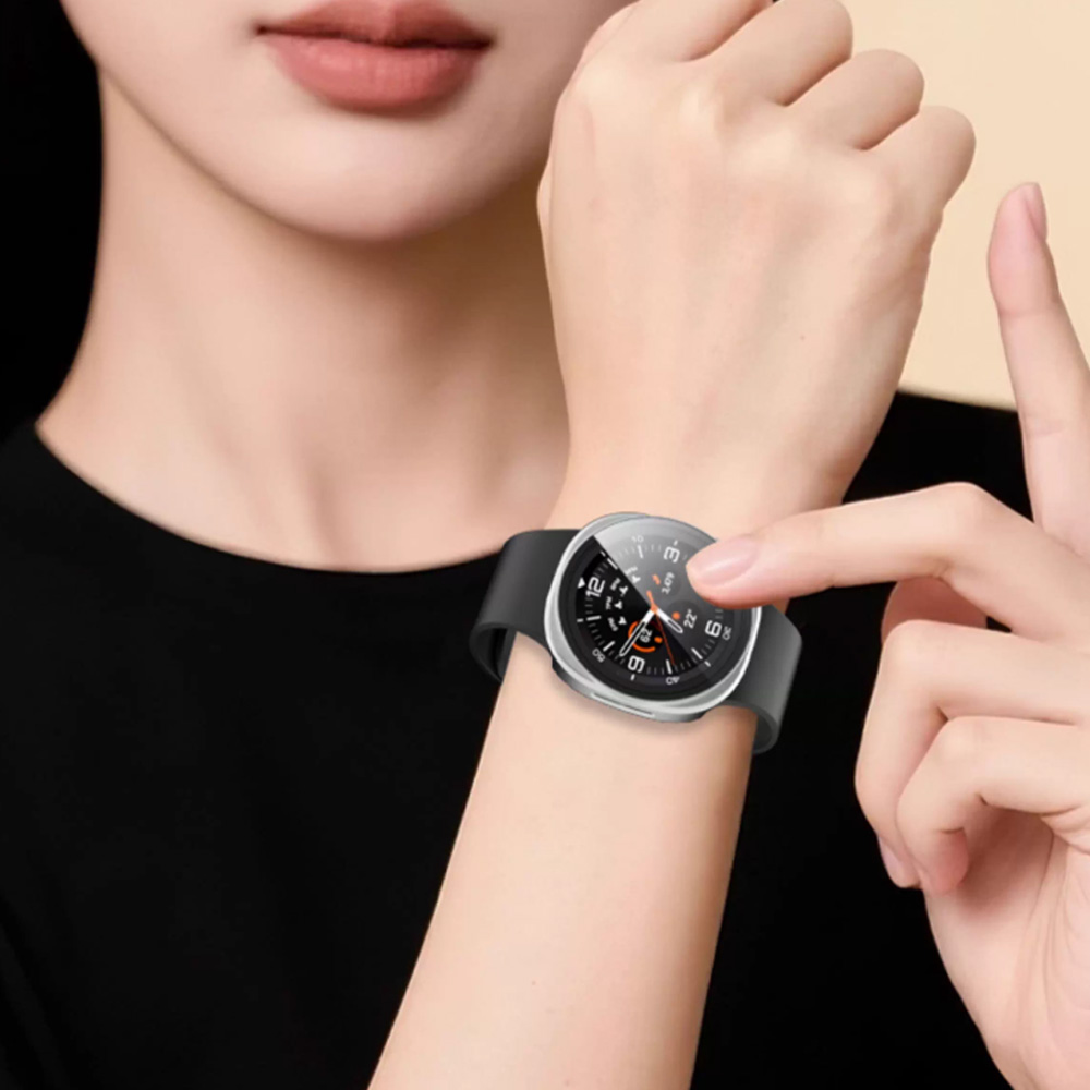 Закаленное стекло + чехол для  – обзор и цена Samsung Smartwatch Accessories
