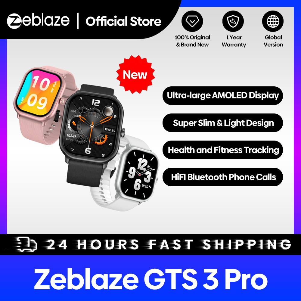 Новые смарт-часы Zeblaze GTS 3 – обзор и цена Smartwatch X12